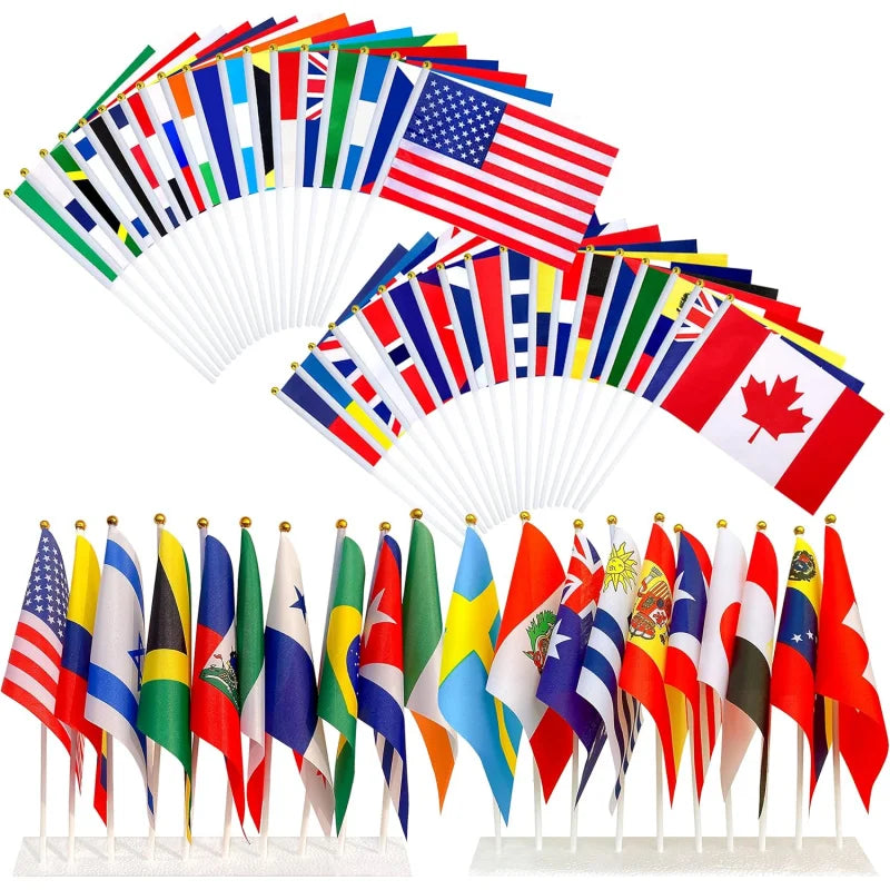 World Cup Mini Hand Flags